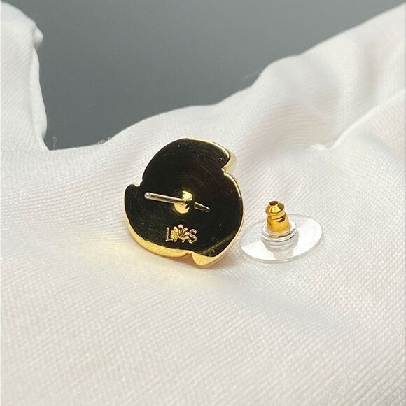 Lele Sadoughi Flower Bud Stud Earrings - Picture 5 of 6